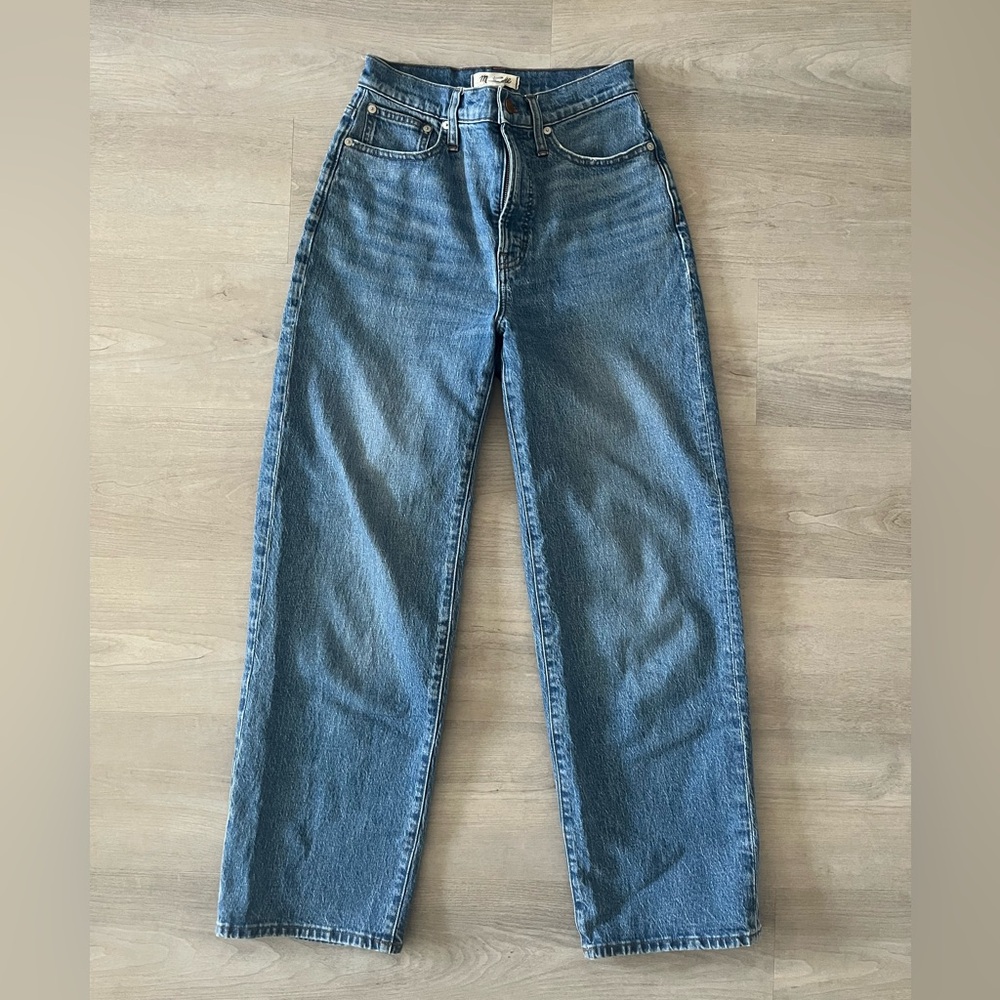 Madewell The Perfect Vintage Wide-Leg Cropped Jeans